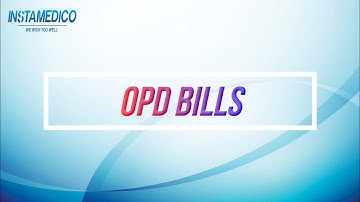 INSTAMEDICO HMS OPD Bills