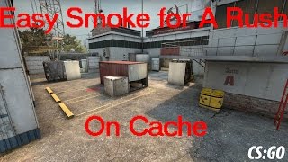 CS:GO I Smoke Quad for A Rush on Cache