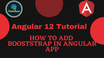 9- How to add Bootstrap in Angular 12 App | Angular 12 Tutorial (Hindi/Urdu)