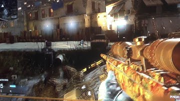 INSANE quickscope skills bog COD4 REMASTERED