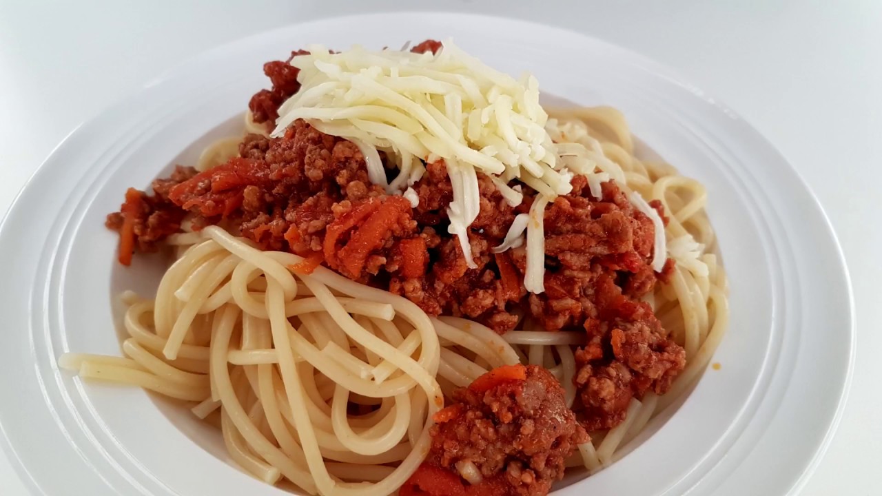 Bolognese Sauce mit Karotten | Spaghetti Bolognese selber machen ...