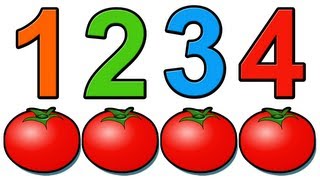 Counting Tomatoes - Kids Learn To Count 1234, Education For Babies, Toddlers, Preshool Children