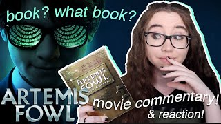 we spent years waiting for THIS?! | artemis fowl reaction \& movie commentary (ft. book analysis!)