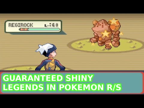 EASY SHINY LEGENDARIES IN POKEMON EMERALD(How to RNG Stationary/Gift Pokemon  in Emerald) 