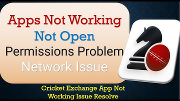 How to Fix Cricket Exchange App Not Working | Not Open