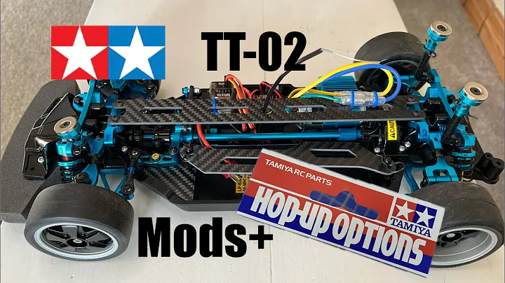 Tamiya RC TT-02 bolt through steering fix  and with Hop-ups and upgrades
