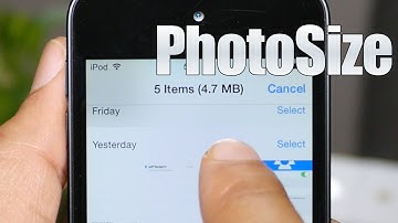 Cydia Tweak: PhotoSize