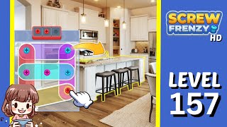 Screw Frenzy Level 157 Solution Walkthrough