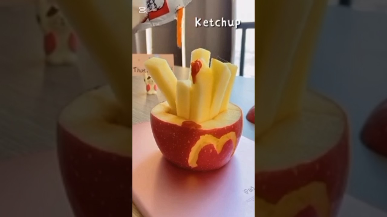 AI Cat Learns to Cut an Apple 