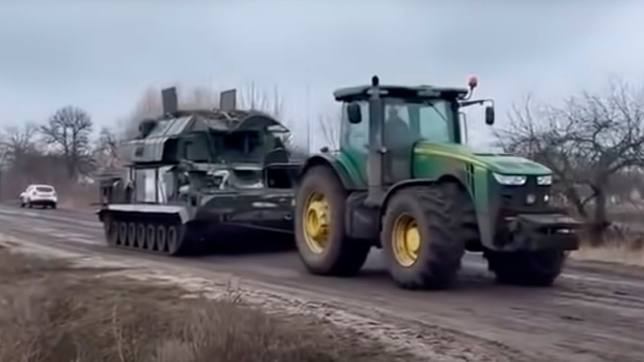 Neste jogo você é um fazendeiro ucraniano roubando tanques russos - A  Agência