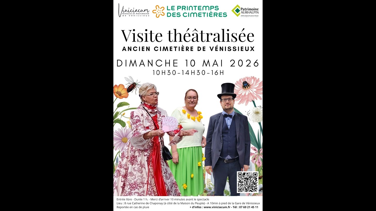 Le Printemps des cimetières à Vénissieux