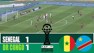 SENEGAL vs DR CONGO 1-1 | Africa Cup of Nations 2025 | Match Highlights