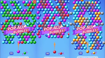 Shoot Bubble Pop Bubbles | Bubble Shooter Levels 141–145 Gameplay Walkthrough | Android & iOS 2025