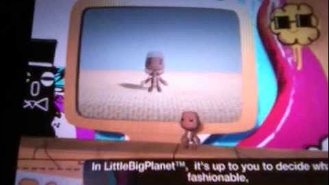 PS Vita Gameplay: Little Big Planet Demo part 1