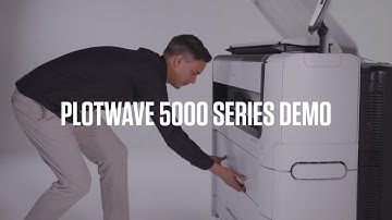 Canon PlotWave 5000 series - large format printing