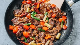 Kung Pao Beef (Recipe) Kung Bao Beef