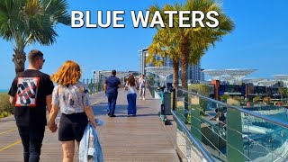 4K Dubai Walk in Blue Waters 2023