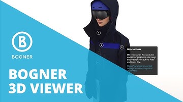 eCommerce with 3D annotated products for Bogner | Sketchfab