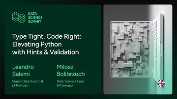 Leandro Salemi, Miłosz Bolibrzuch - Type Tight, Code Right: Elevating Python with Hints & Validation