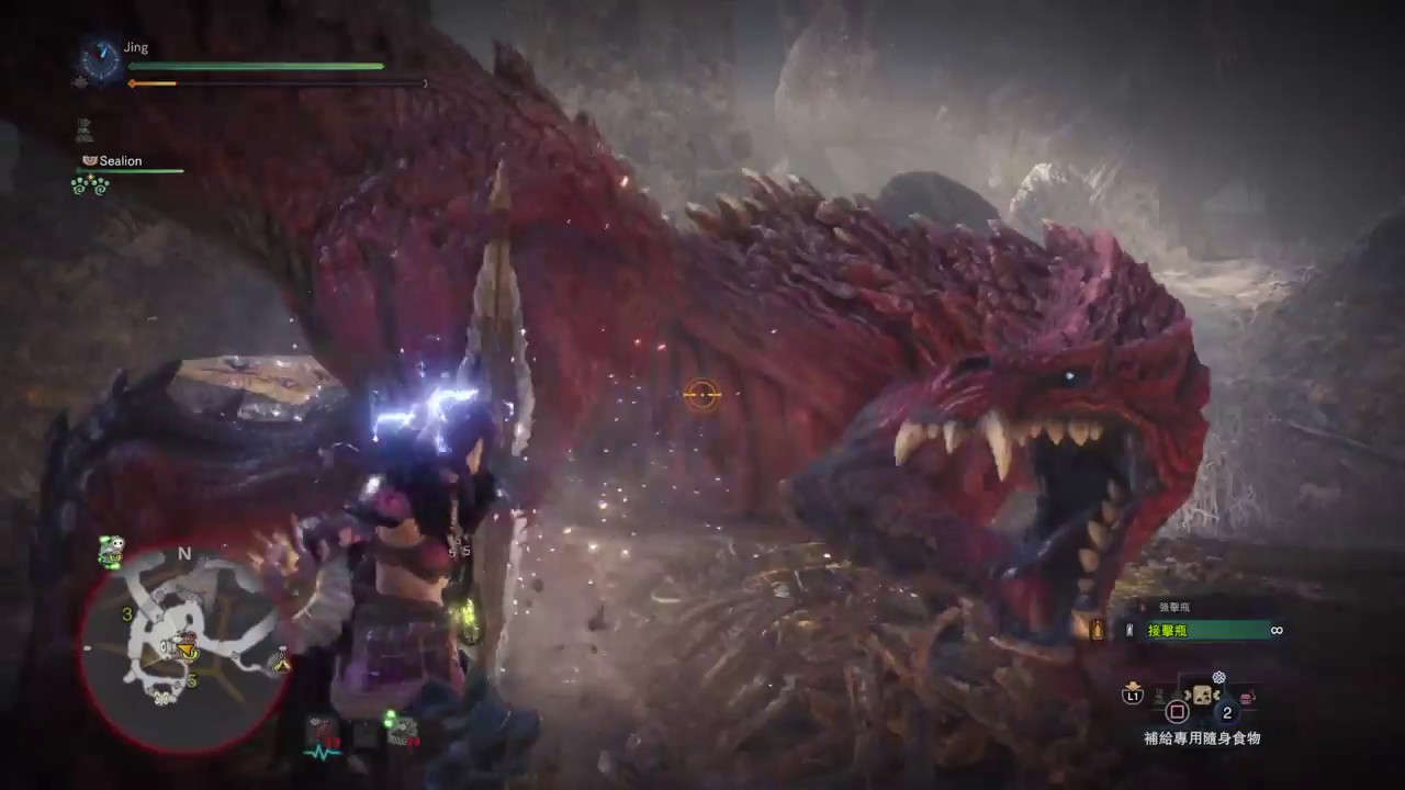 Mhw 下位調查任務 骨槌龍with慘爪龍 單人 弓 Youtube