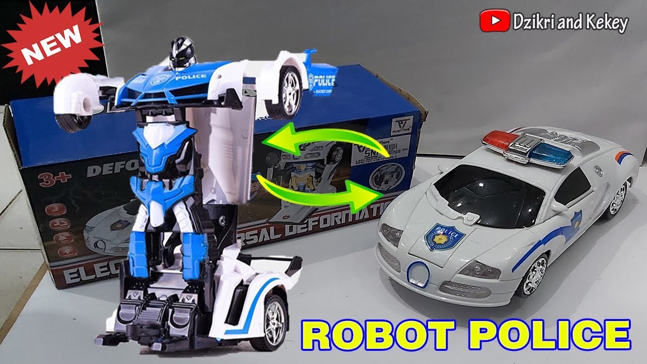  Mobil  Robot Mainan Polisi Mainan Mobil  Robot ROBOT 