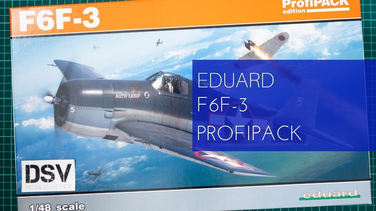 plastic kitchen bin Eduard 1/48 F6F-3 Hellcat Profipack (8227) Review