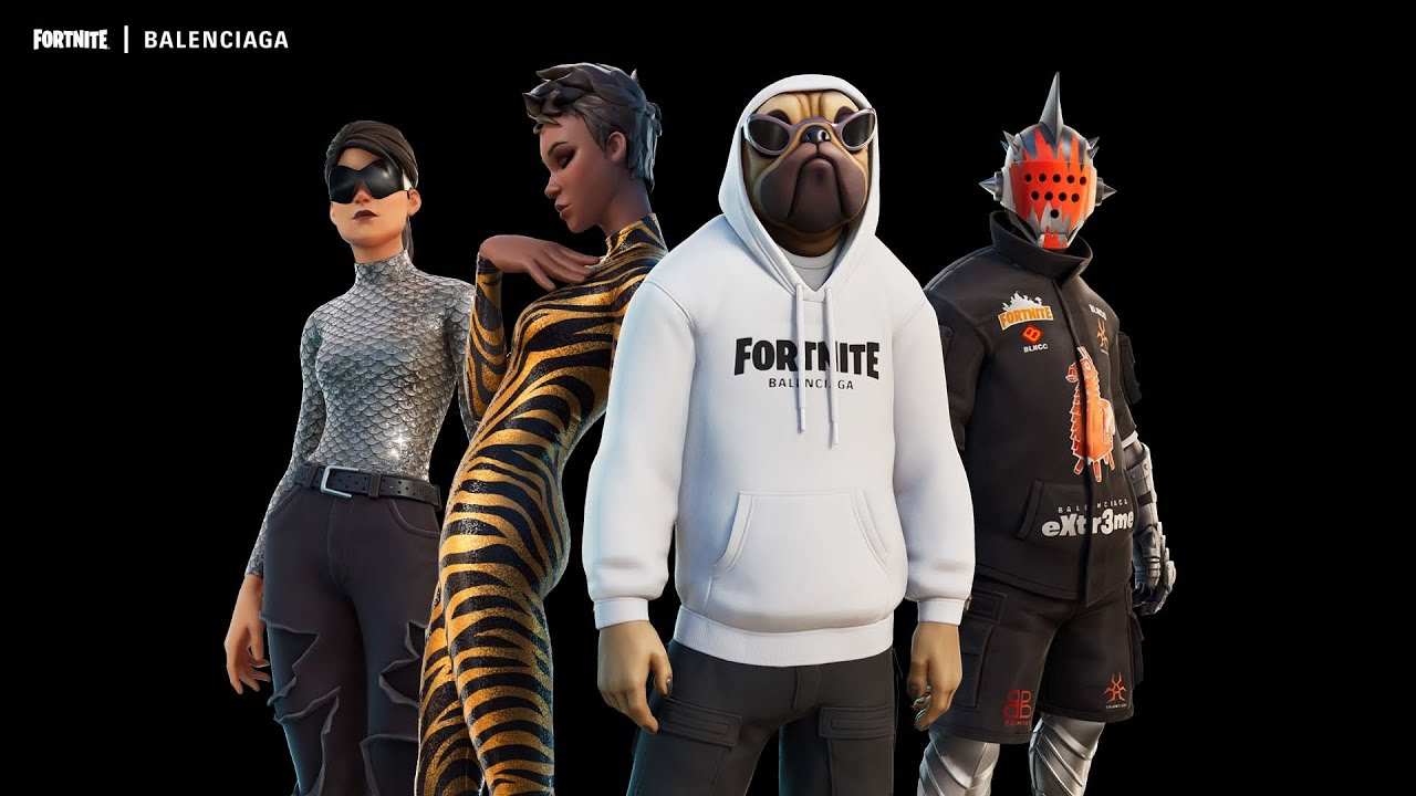 La alta costura digital llega a Fortnite con Balenciaga