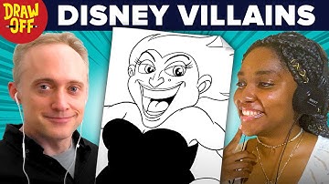 Animator Vs. Cartoonist Draw Disney Villains From Memory • Draw-Off
