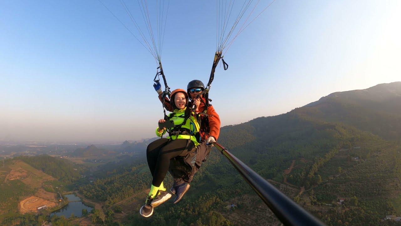 ⁣Dù lượn Paragliding in Đồi Bù (Chương Mỹ, Hanoi) - 2