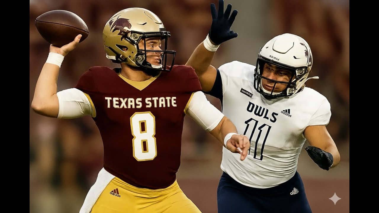 [No Commentary] EA College Football 26 Rice vs Texas State in Lockheed Martin Armed Forces Bowl