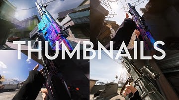 This Is How To Make PHOTO REALISTIC Thumbnails in CODM