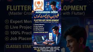 Flutter App Development Course in Lahore