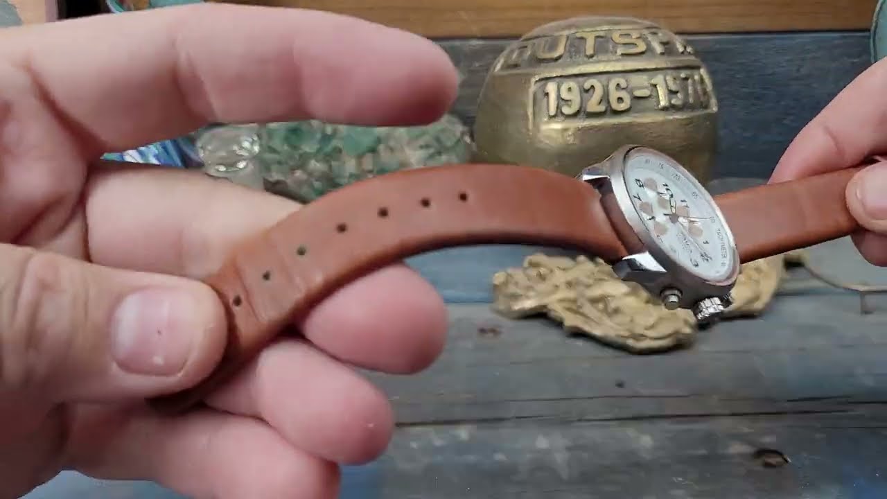 Vintage - TIMEX CHRONOGRAPH WR50 TACHYMETER - Miyota - Fresh Battery Runs GREAT