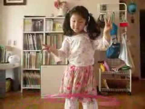 6살 지후의 훌라후프돌리기