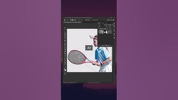Hoe je een tennisracket uitknipt: complexe foto uitknippen in Photoshop, korte tutorial