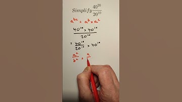 Simplify a simple fraction using rules of indices #maths #alevel #olympiad #equation #indices