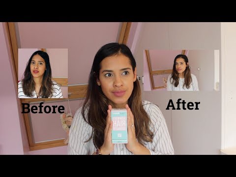 HAIRBURST CHEWABLE THREE MONTHS REVIEW | BEFORE AND AFTER