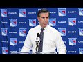 NYR vs TBL: Mike Sullivan Postgame Media Availability | Nov. 29, 2025