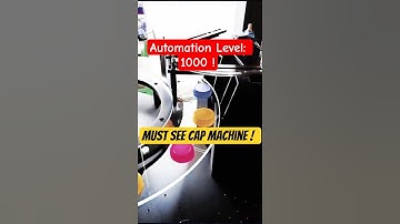 This Cap Sorting Machine Thinks Faster Than You! Insanely Satisfying Automation!