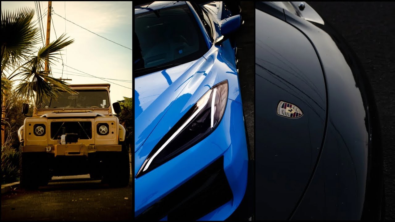 12 Minutes Of Car Spotting Photography (POV) Streets Of SoCal.