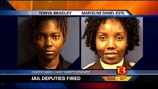 Jail deputies fired