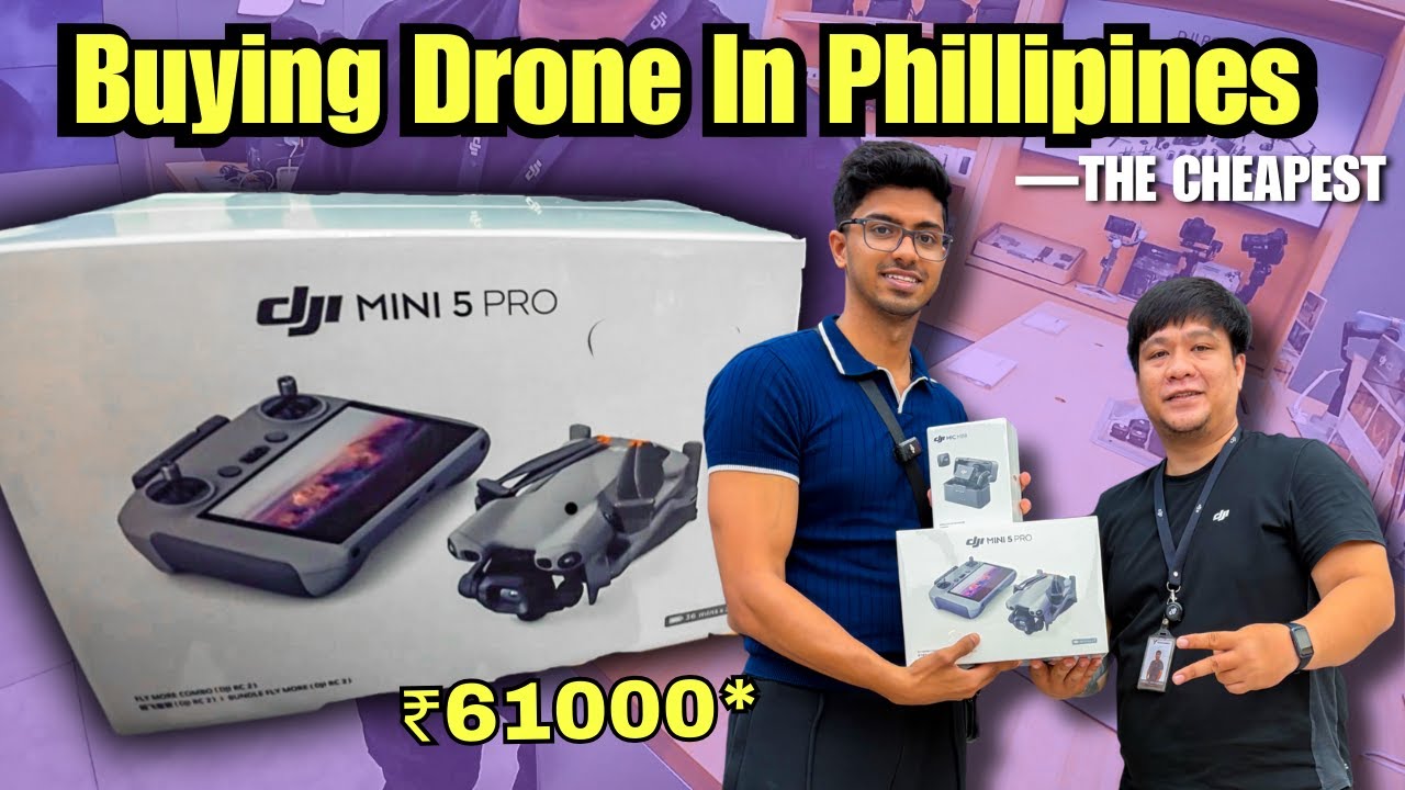 Buying DJI Mini 5 Pro Drone in Philippines | Price Reveal Of All Gadgets