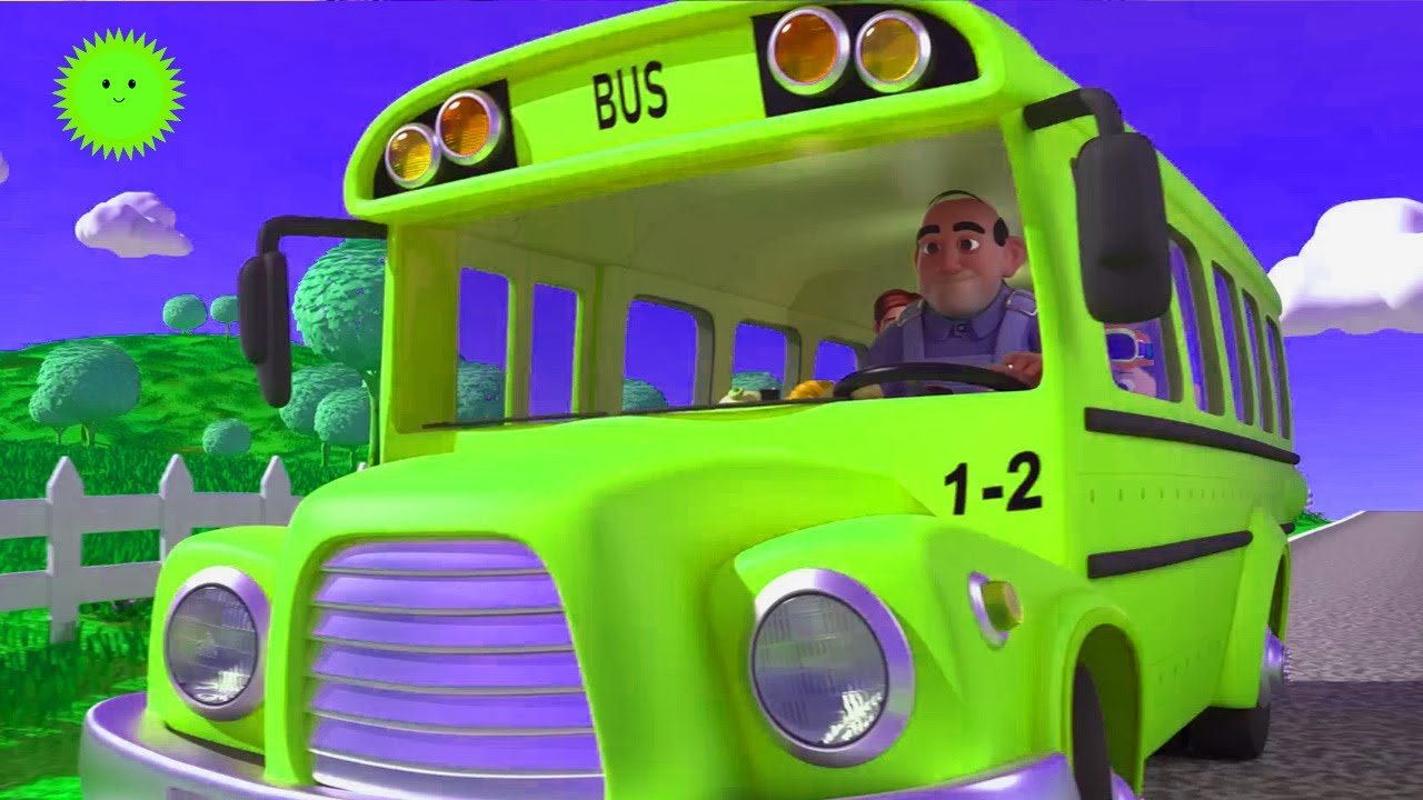 [1 MIN LOOP] 🚍 Wheels on the Bus Sound Variations Remix 🎶 Sounds, Animal Noises & Giggle Rhymes