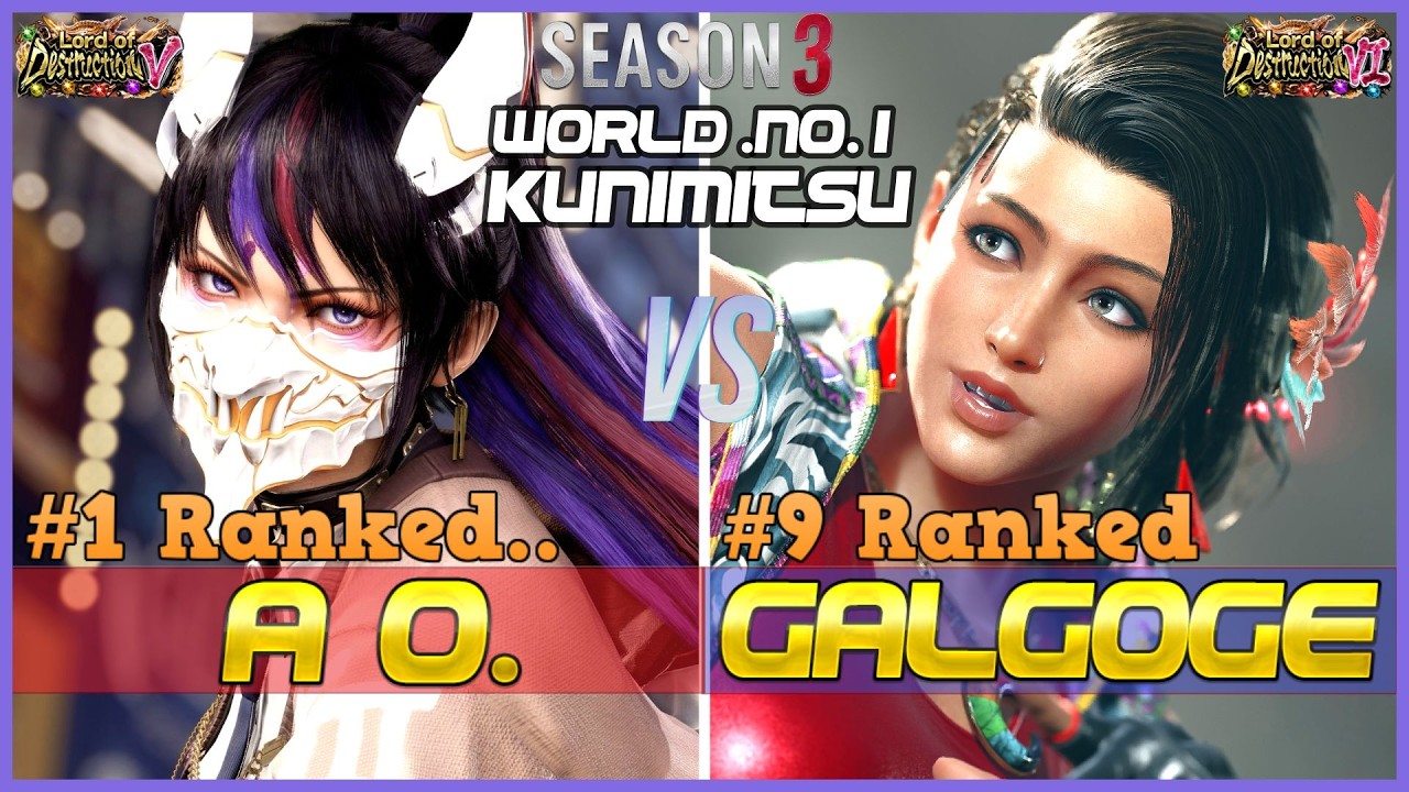 T8 S3 ▱ AO (#1 Ranked Kunimitsu) Vs GALGONGE (#9 Ranked Azucena