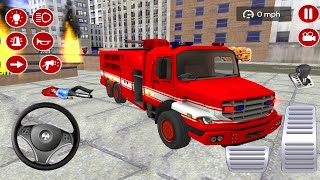 Real Fire Truck Driving Simulator – Emergency Rescue Driving  – Android Gameplay screenshot 4