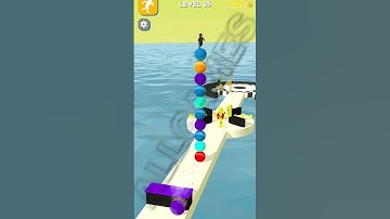 Stack Rider LVL 35 Gameplay FUN GAME #shorts #StackRider #fungames #viralvideo