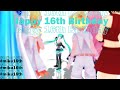 【miku16th】Birthday Song for ミク / Mitchie M ライブ映像【MIKUCrossing♪ HOMEParty 】