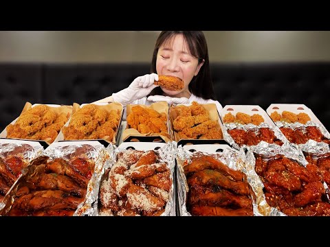 <strong>BBQ</strong> 회장님이 법카를 주셨는데 한도초과?ㅋㅋ😏 24시간 동안 치킨 먹방 🔥 [치최몇?] ㅣ 치킨 먹방 KOREAN CHICKEN MUKBANG <strong>l</strong> EATING SHOW