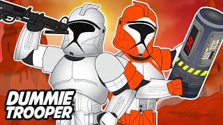 Clone Trooper Dummies on Geonosis