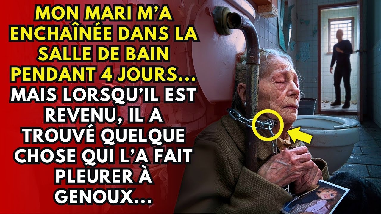 Mon Mari M’a Enchaînée Dans La Salle De Bain Pendant 4 Jours...